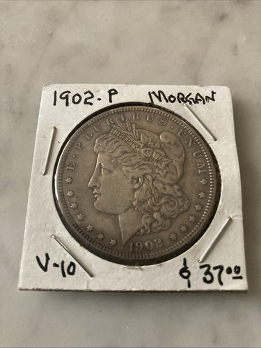 1902-P 1 $ MORGAN SILBER DOLLAR
