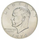1974-S Eisenhower Dollar 40% Silver — photo from another recent sale