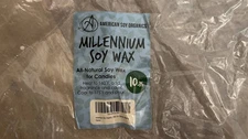Millennium Soy Wax – All-Natural Soy Wax for Candles – 15+ lbs (Repackaged)