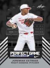 Jeremiah Estrada 5 count 2016 Leaf Perfect Game Nike AA Classic Aflac  Limited R