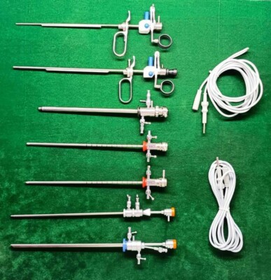 9pc Hysteroscopy Urology Working Element Monopolar Passive Set & Sheath Reusable