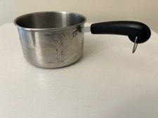 Vintage Revere Ware Pot Measuring Cup Scoop 1 Cup Spout Stainless Silver Bottom