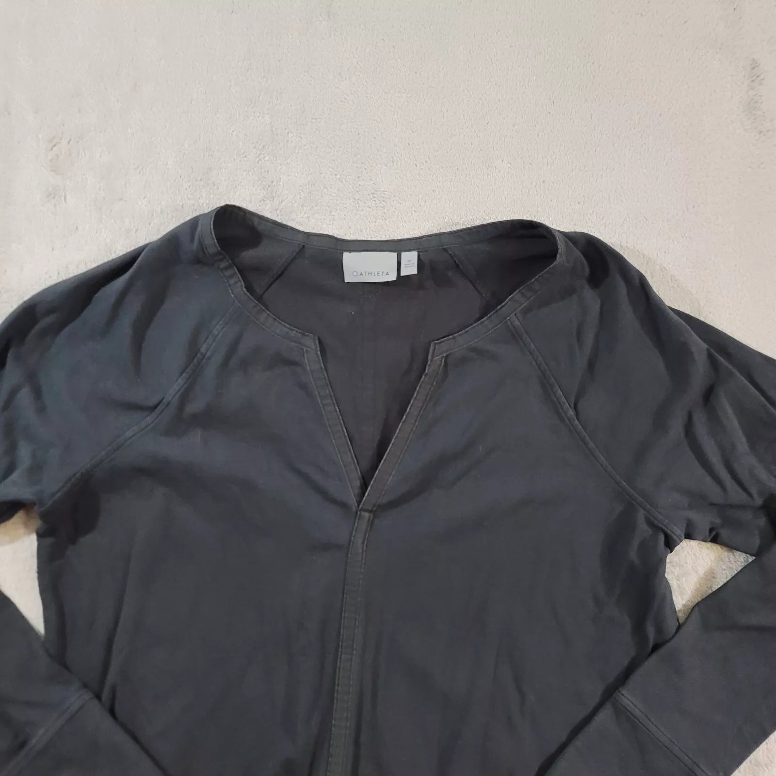 athleta sentry tie lightweight stretch sweatshirt