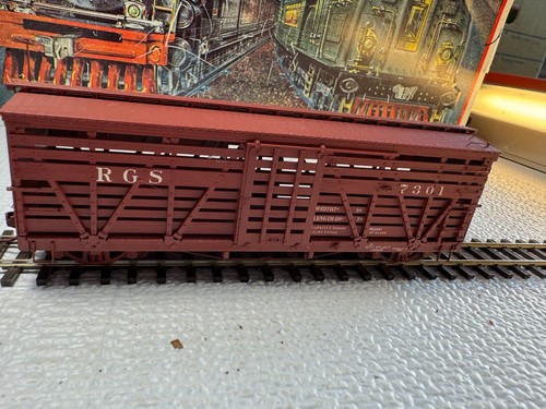 🚂 Sn3 GAUGE - RGS STOCK CAR #7301- BUILT⚡WH803 - Picture 6 of 9