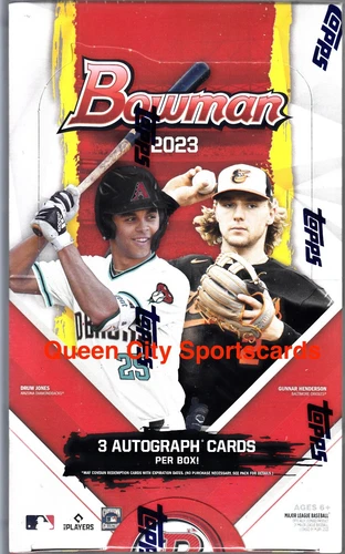 2023 Bowman Baseball Factory Sealed Jumbo Box