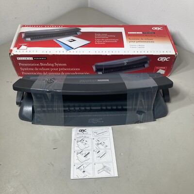 GBC Docubind Personal Presentation Binding System Machine Book Binder  #7704100
