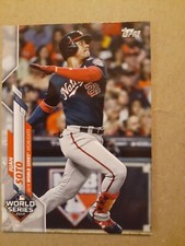 Juan Soto 2020 Topps - World Series Highlights Gold Star #6