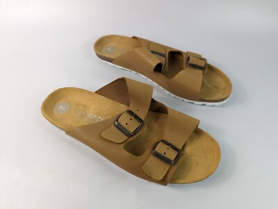 Lola Gonzalez Tan Leather Mules Sandals Uk Eu 39 Pristine Worn