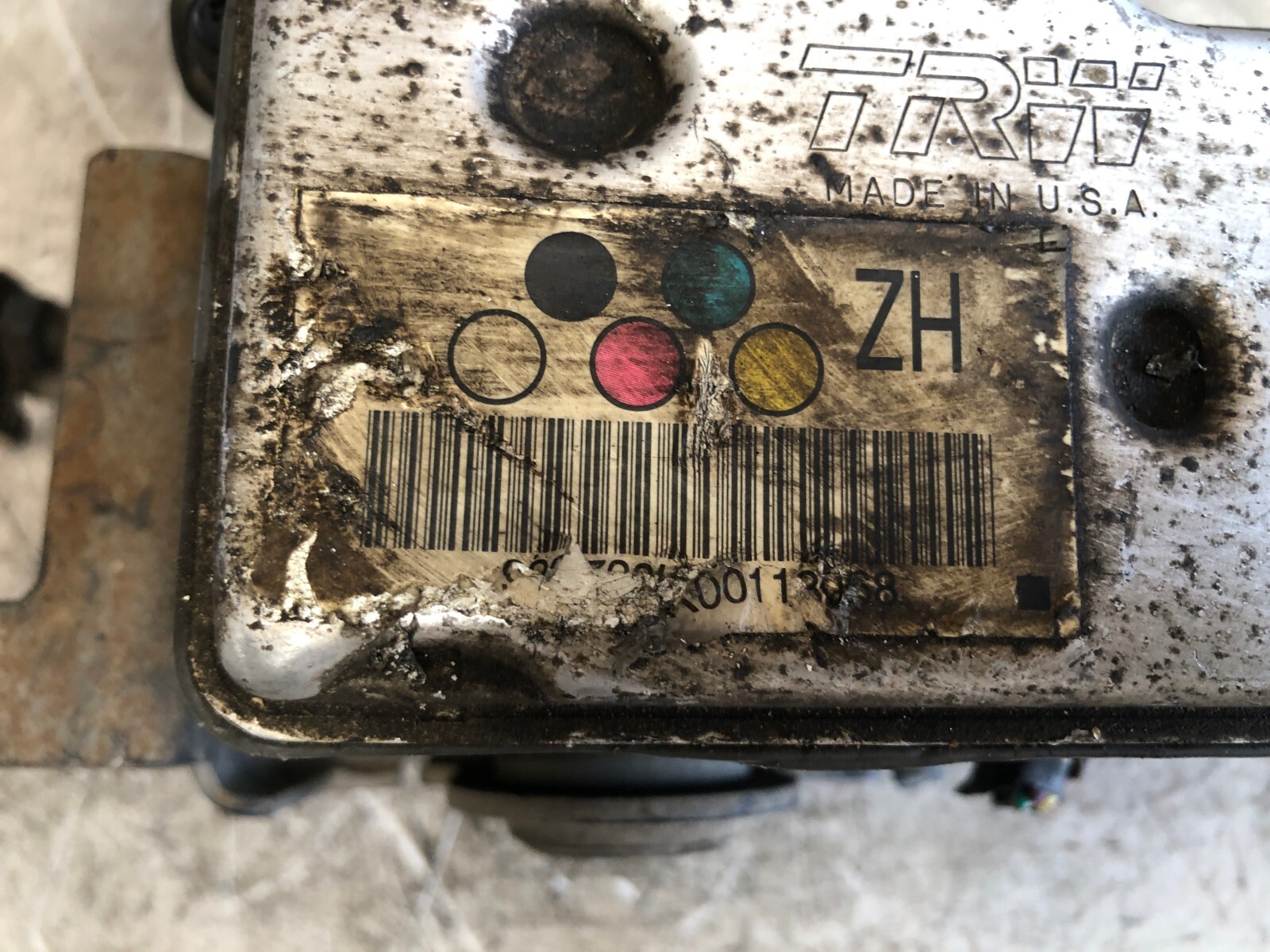 06-07 Chevrolet Silverado 2500 ABS Pump Control OEM 13567212  