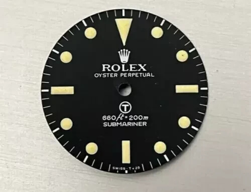 VINTAGE ROLEX 5517 BRITISH T MILITARY SUBMARINER Refinished DIAL