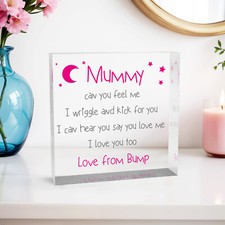 PERSONALISED I Love You Gifts From Bump Mum To Be Gifts For Her Pregnancy Gifts