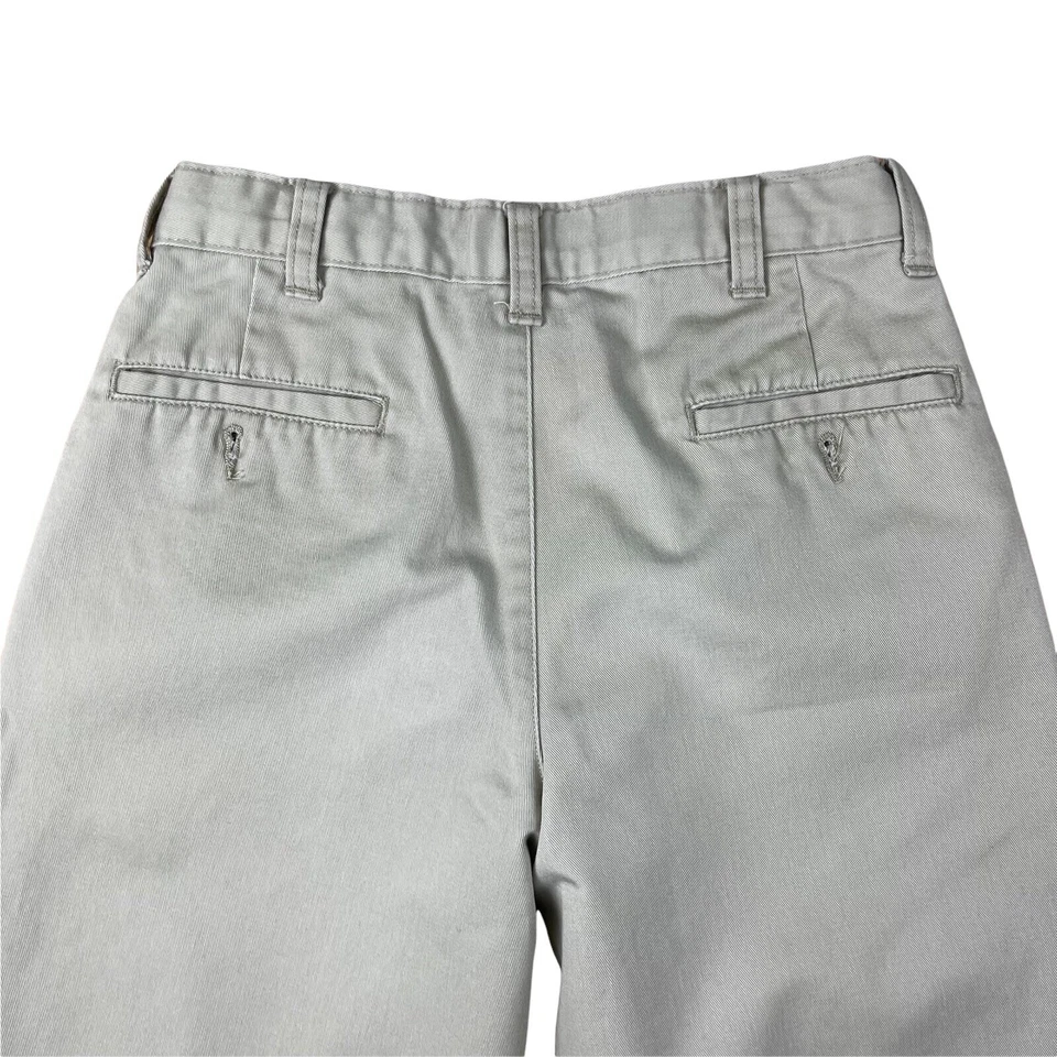 Pantalones George Youth Talla 12 Informales Crema Caqui Informales Cintura Ajustable Foto 4 de 4