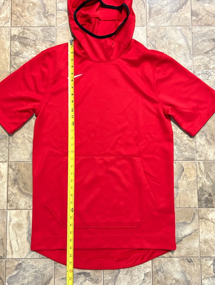 Nike Dri-Fit Spotlight Pullover Red S/S Hoodie DC2521-657
