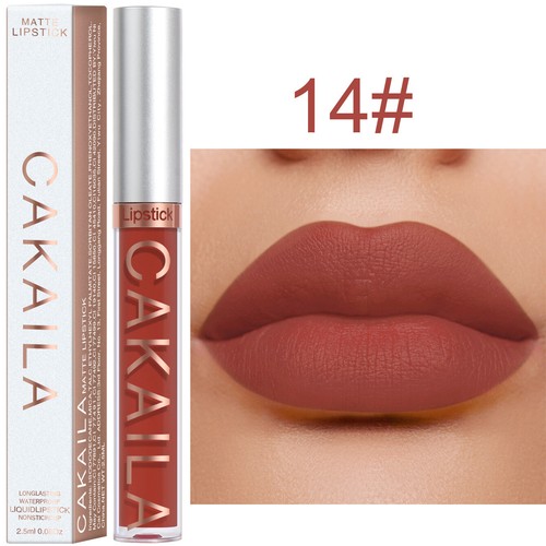 18-Color Matte Liquid Lipstick - Waterproof Smudge-Proof, Long-Lasting Lip Gloss - Picture 16 of 20