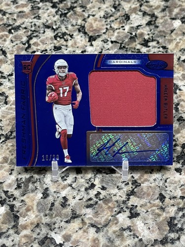 2019 Panini Certified FOTL Hakeem Butler Blue RPA 16/20 SSP - Picture 1 of 2