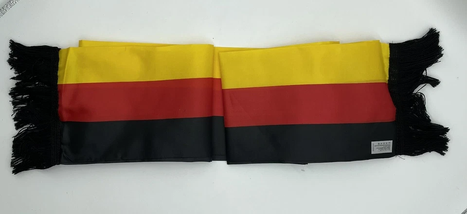 ✅ Deutschland Fan Schal Deko EM WM Polyester Fanartikel Nationalmannschaft Neu ✅