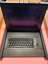 Kontron RPD-1151BW-R Rackmount LCD Monitor 17" PS2 Ears