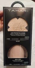 TAHARI 4 Pair Lace Protective Covers 1 Body Tape Backless Strapless NUDE 01