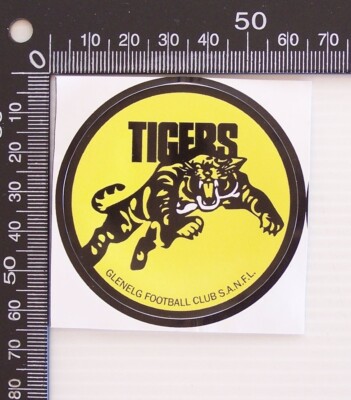 VINTAGE SANFL GLENELG FOOTBALL CLUB LOGO FOOTY SUPPORTER PROMO