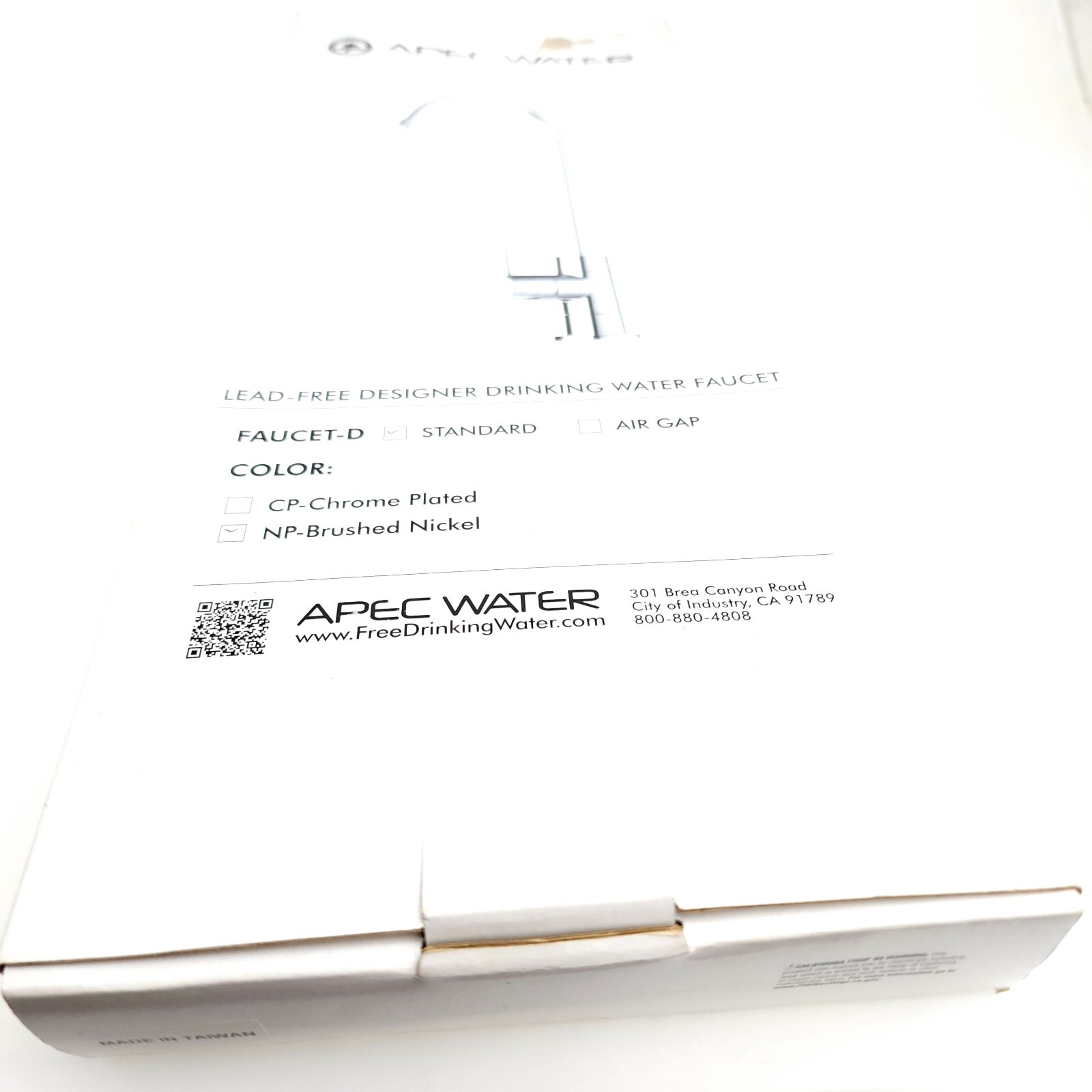 Apec Luxury  Water Drinking  Faucet Chrome Plated Lead Free Designer  USA Seller