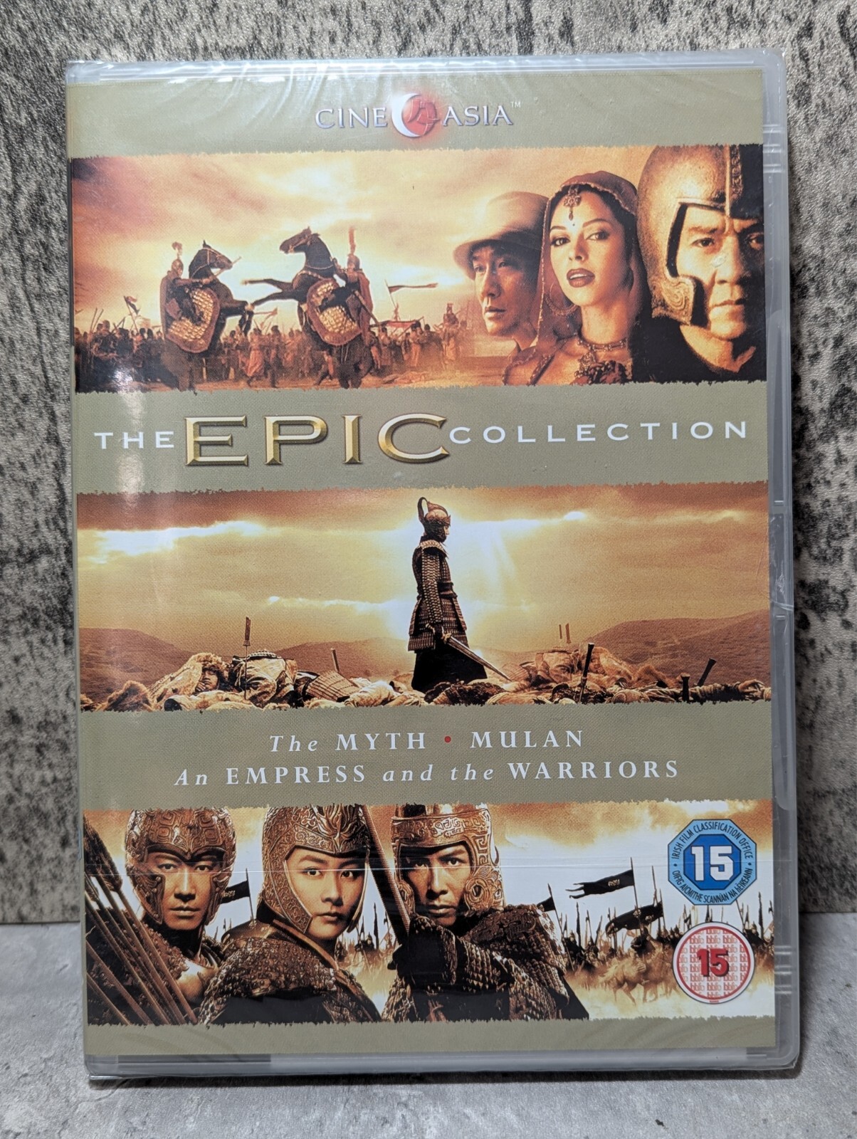The Epic Collection (The Myth, Mulan, An Empress and the Warriors) DVD NEW