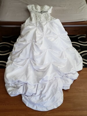 JJ's House of Fashion Wedding Dress w/tags - Size 6 | eBay JJ's House of Fashion Wedding Dress w/tags - Size 6 | eBay