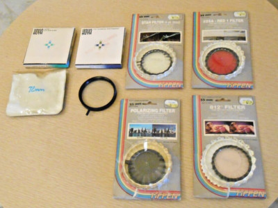 Lot of 4 Tiffen 55 MM & 2 Hoya 67MM  HMC Non Mono Coated Filters NEW
