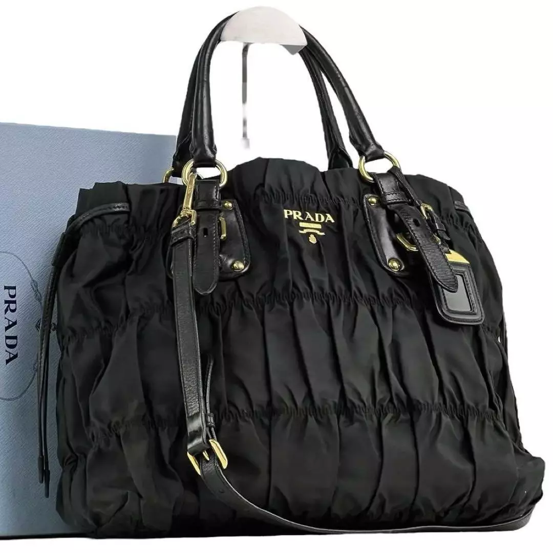 Mini sac à main Dior Lady Dior fourre tout Boston noir authentique occasion excellent état