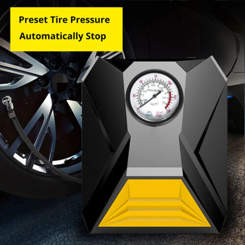 12V Electric Car Tyre Inflator 150PSI Portable Pointer Air Compressor Pump NEW - Picture 4 of 9