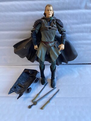 Lord Of The Rings HELM'S Profondo Legolas Action Figure Toy Biz