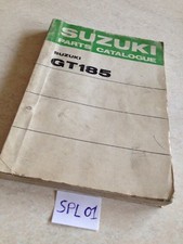 Suzuki parts list GT185 GT185K GT185M  GT185L GT185A GT 185 185GT édition 1975
