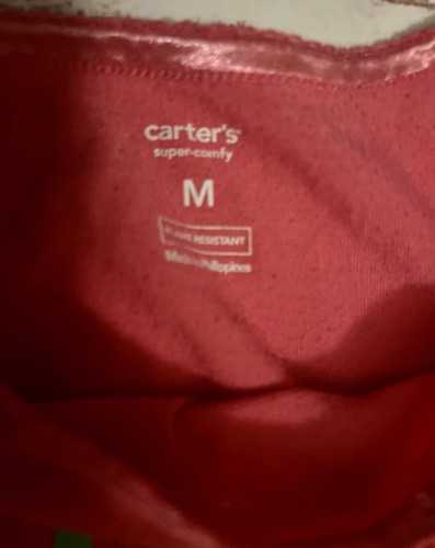 Carter's Ballerina Frog Nightgown Nightshirt Girl M - Picture 2 of 3