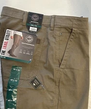 Weatherproof Men's 5 Pocket Trail Utility Pant Jeans 40Wx 30L Tan Walnut NWT