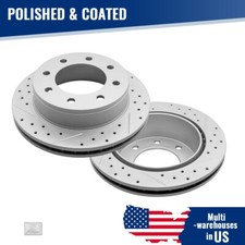 Rear Disc Brake Rotors For Chevrolet GMC Sierra 2500 HD Silverado Express Savana