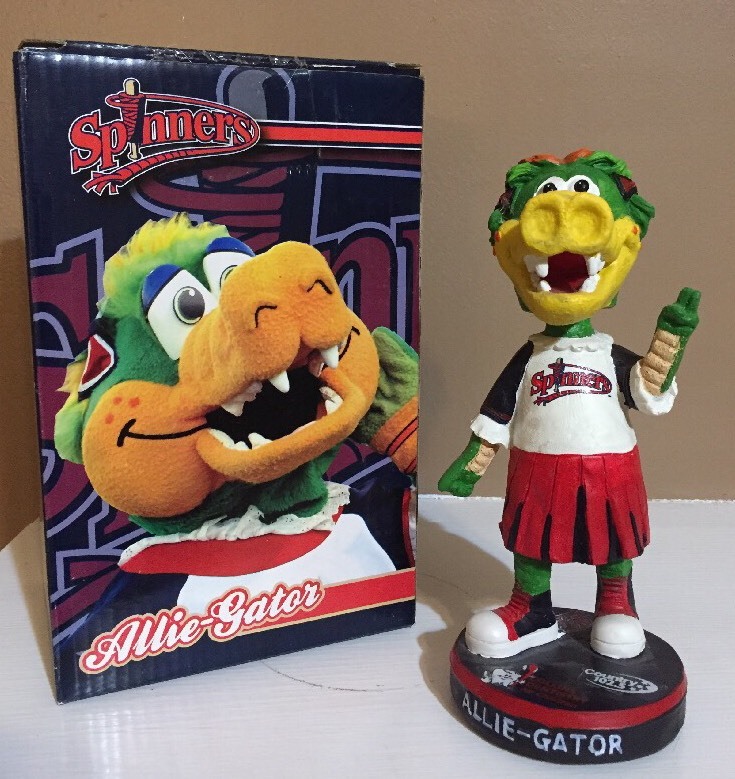 ALLIEGATOR Lowell Spinners SGA Bobblehead 7/25/10, 1 of 1,000, Alligator Mascot eBay