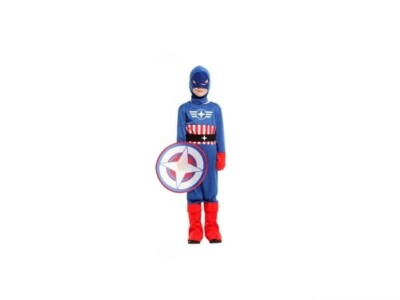 Vestito Capitan Capitan America Costume Bambino Costume Carnevale