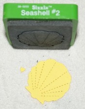 Sizzix Seashell  2 38-0203 Green Die Craft Fast Shipping