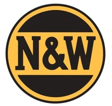 Norfolk & Western Railway Railroad Train Sticker Decal R7282