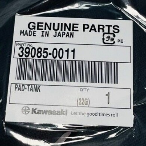 m_style NEW】Kawasaki Genuine NINJA ZX 14R 10R FUEL TANK PAD 39085-0011