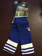 adidas Copa Zone Cushion II Cobalt White Soccer Socks Size M