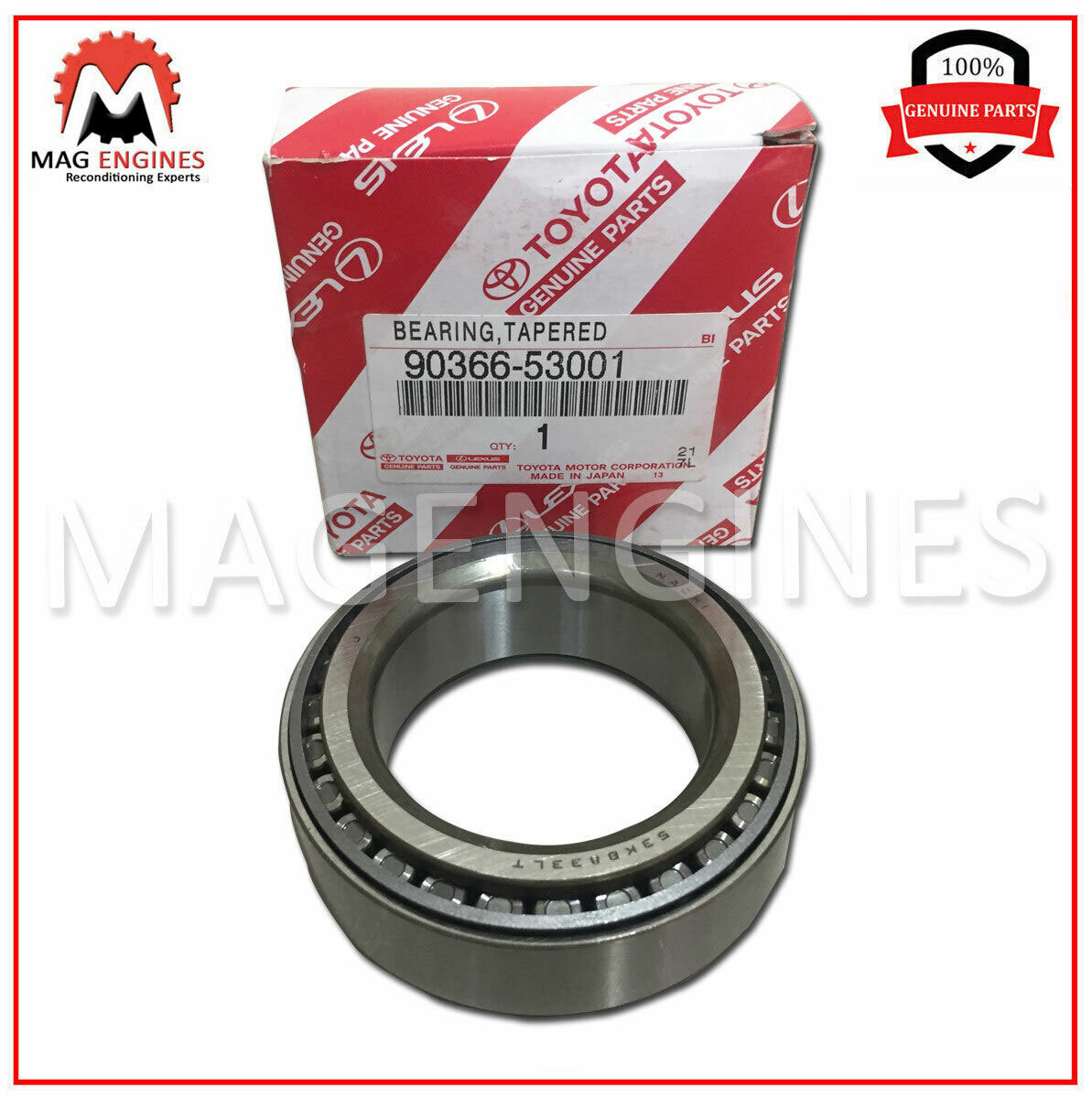 90366-53001 GENUINE OEM BEARING(FOR FRONT DIFFERENTIAL CASE 