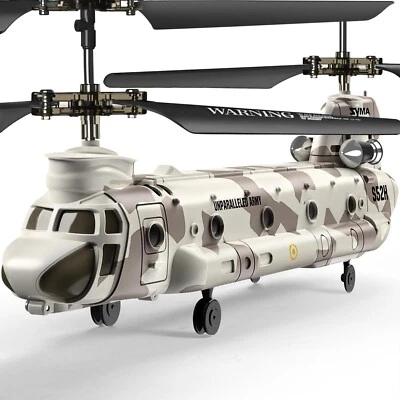 SYMA Remote Control Helicopter, S52H Military Transport RC Helicopter with Al... - Image 1 of 4