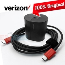 Original Verizon Fast Charger 6FT USB-C Cable Kit for iPad Pro M4 6th/5th/4h Gen
