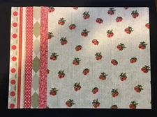 BO BUNNY SHABBY PRINCESS "CHERRIE PIE" 12X12 SINGLE-SIDED PAPERS