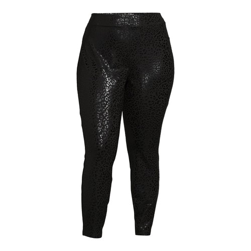 Terra & Sky Women's Plus Size Skinny Ponte Pants NEW - Picture 11 of 13