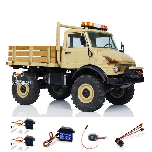 LESU 4x4 1/10 RC Off-Road Vehicle Metal RAVE-UM406 Radio Control Climbing Truck - Picture 3 of 24