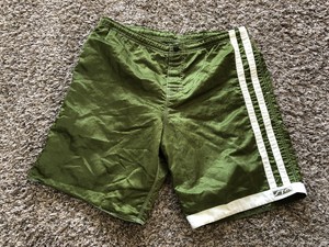 mens green swim trunks