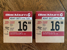 NEW Blackburn 16 1.75-2.25 Schrader Heavy Duty Bicycle Tube w/ Tire Levers