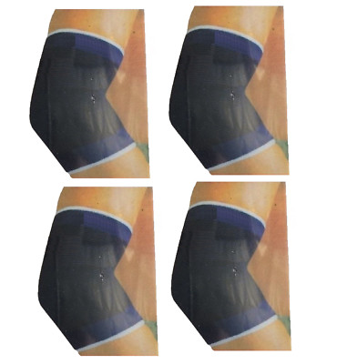 4 Protection Elbow Elastic Support Brace Sport Pad for Tendonitis and Arthritis 