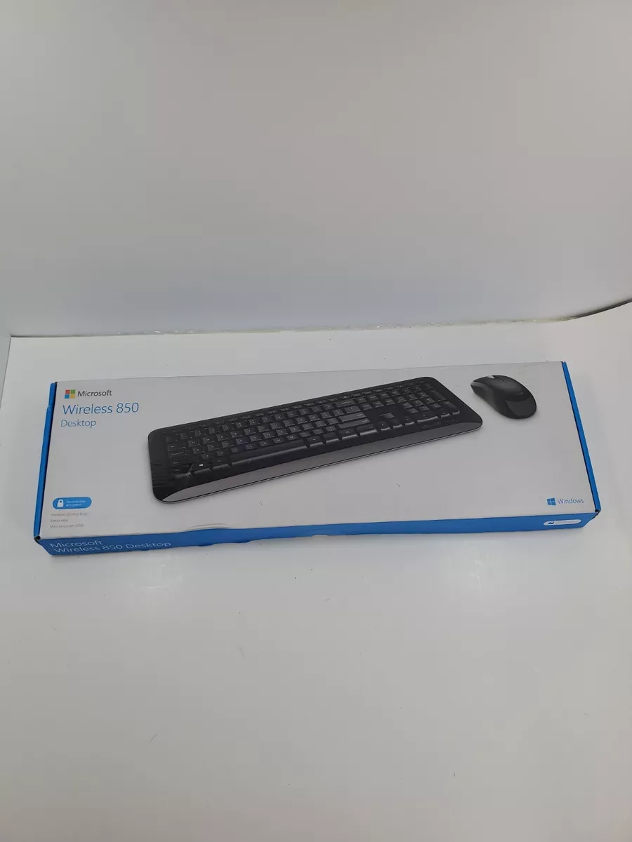 Microsoft Keyboard & Mouse: Wireless Desktop 850